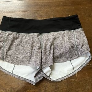grey Lululemon speed ups
